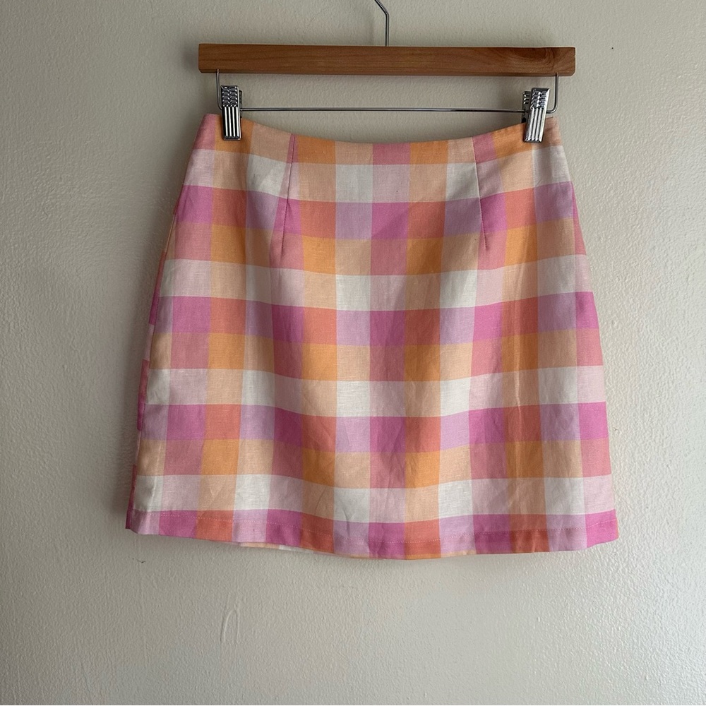 Plaid skirt